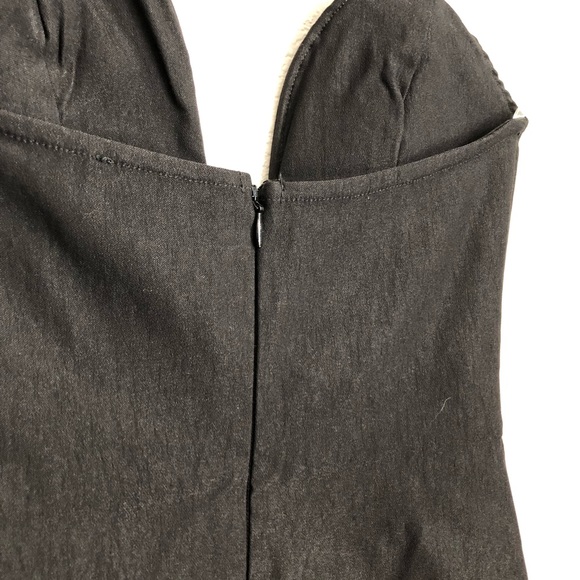 Pink Society Solemio black strapless dress small - Picture 5 of 7